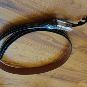 Men's brown belt
